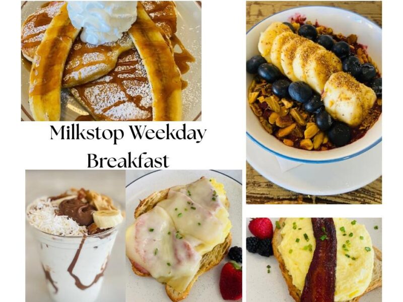 Big News at Milkstop Café: Weekday Breakfast is Here!