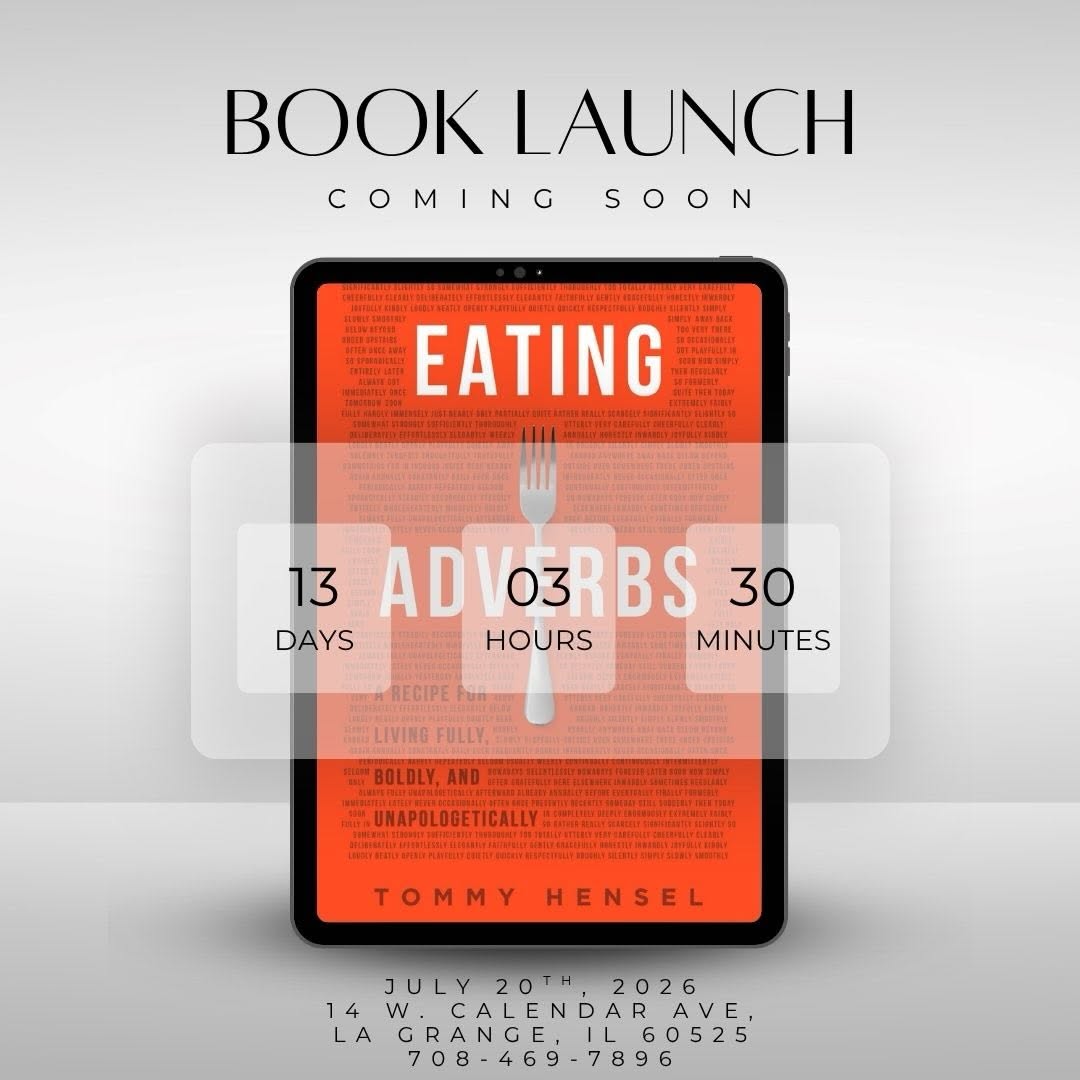 Celebrate the Launch of Eating Adverbs at fourteensixteen Celebrate the Launch of Eating Adverbs at fourteensixteen