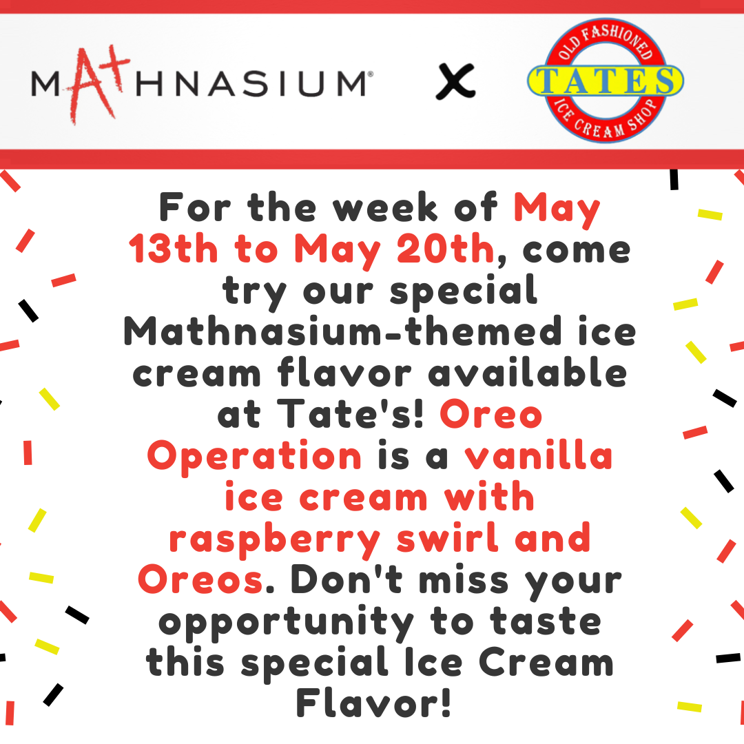 Mathnasium + Tate’s Ice Cream = A Sweet Equation for La Grange!