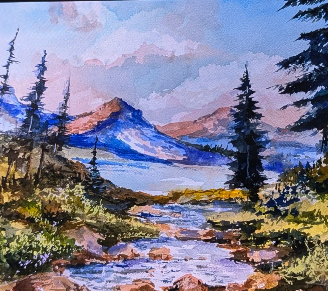 Learn to Love Watercolor 6-week Art Class (4/7 – 5/12)