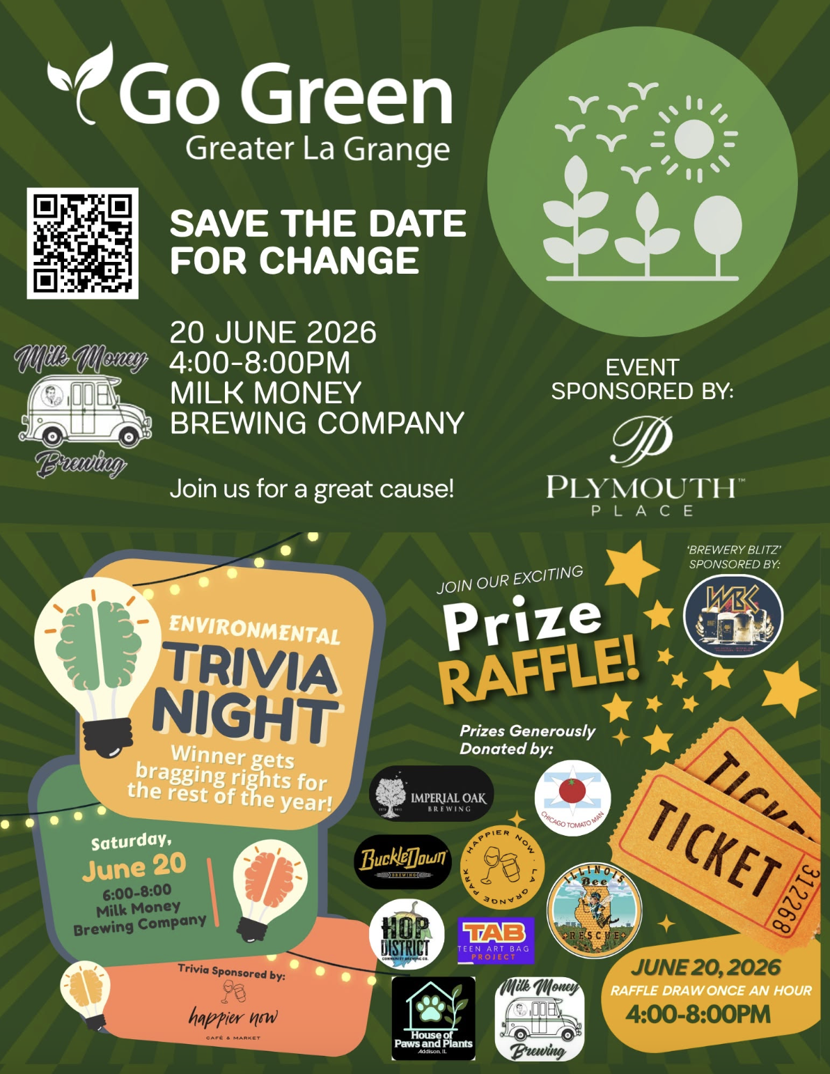 Go Green Greater – La Grange Annual Fundraiser Go Green Greater – La Grange Annual Fundraiser