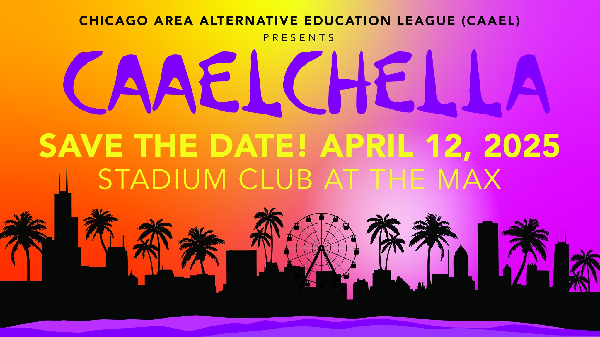 CAAELCHELLA: Party for a Purpose on April 12! 🎶🎉