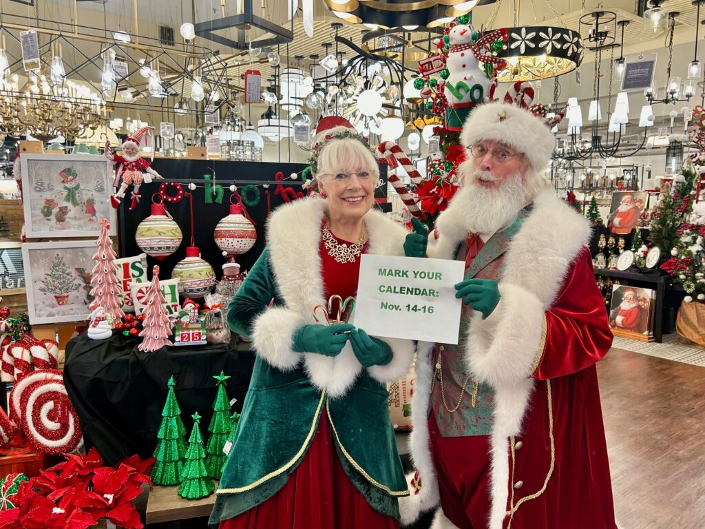 Santa and Mrs Claus at Hortons